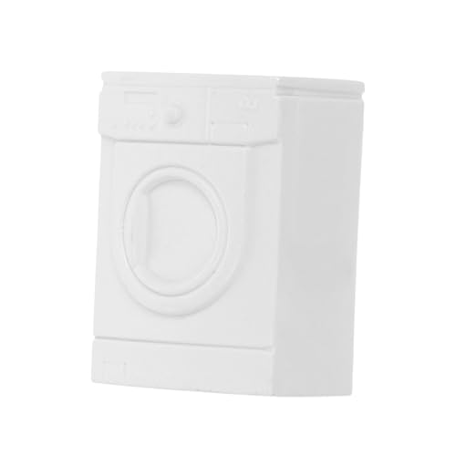 Abaodam Mikrowaschmaschine Waschmaschine kleine Waschmaschine Puppenhaus waschmaschinenschrank Waschmaschine für Mini-Puppenhauszubehör Plastik Weiß Abaodam Mikrowaschmaschine Waschmaschine kleine Waschmaschine Puppenhaus waschmaschinenschrank Waschmaschine für Mini-Puppenhauszubehör Plastik Weiß von Abaodam