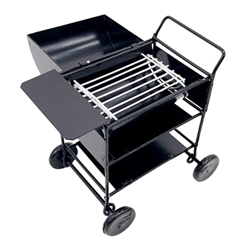 Abaodam Mini BBQ Grill für Puppenhaus Realistisches Grillzubehör für Miniaturküche und Garten Hochwertiges Puppenhaus Accessoire für Fantasievolles und Kreative Dekoration Abaodam Mini BBQ Grill für Puppenhaus Realistisches Grillzubehör für Miniaturküche und Garten Hochwertiges Puppenhaus Accessoire für Fantasievolles und Kreative Dekoration von Abaodam