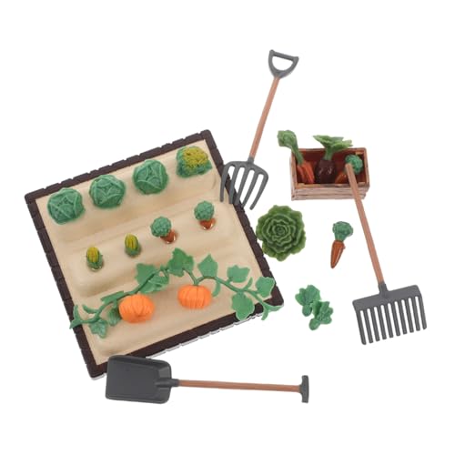 Abaodam Kunststoff Miniatur Bauernhof Werkzeuge Kinder Gartenarbeit Kit Schaufeln Rechen Ihre Miniatur Garten Abaodam Kunststoff Miniatur Bauernhof Werkzeuge Kinder Gartenarbeit Kit Schaufeln Rechen Ihre Miniatur Garten von Abaodam