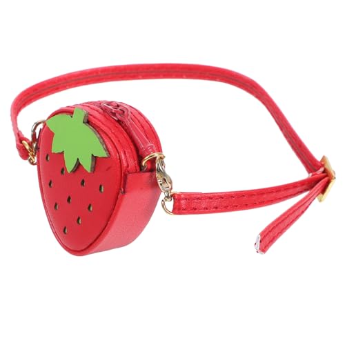 Abaodam Mini Doll Crossbody Tasche Verstellbarer Schultergurt für Puppen Modische Kleine Münzgeldbörse Niedliche Puppentasche Zubehör von Abaodam