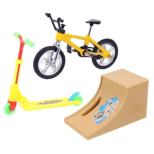 Abaodam Mini Finger Toys Set Fingerbike Scooter Ramp für Fingertip Sports Hochwertiges zur Fingerkoordination Stressabbau für Erwachsene Abaodam Mini Finger Toys Set Fingerbike Scooter Ramp für Fingertip Sports Hochwertiges zur Fingerkoordination Stressabbau für Erwachsene von Abaodam