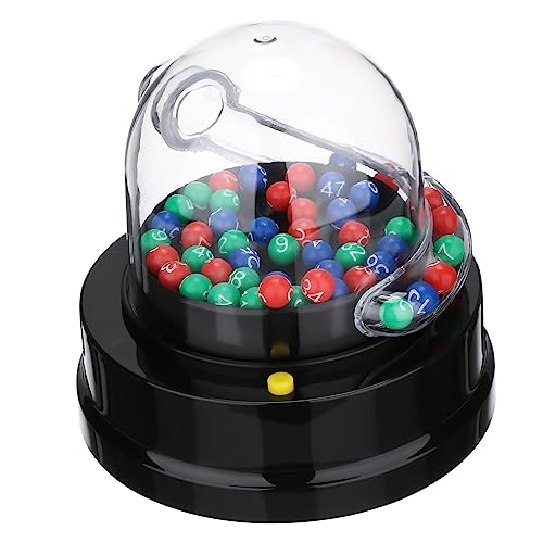 Abaodam Mini Fortunate Ball Picking Maschine Spielgerät Transparent Langlebig Leicht Tragbar für Karaoke Restaurant Party Freizeit von Abaodam