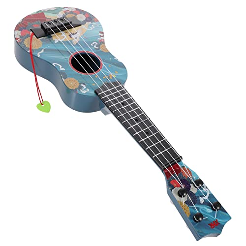 Abaodam Mini Gitarre für Einstellbares Musikinstrument aus Sicherem Perfektes Lernspielzeug für Anfänger für Musikalische Früherziehung und Spielspaß von Abaodam