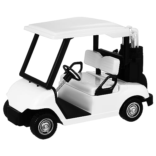 Abaodam Mini-Golfwagen-Modell Spielzeug Metall Zum Zurückziehen Aktionswagen Golfwagen Rückzugsfahrzeug Für Jungen Und Mädchen Spielzeug Puppenhaus Kuchendeckel Dekor von Abaodam