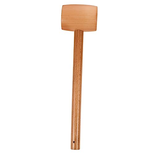Abaodam Mini-Holzhammer Cool kleine Versiegelungsmaschine Indoor- Cracker Bausatz Hammer kinderhammer fleischhammer Werkzeug Haushammer kleines Hammerspielzeug Light Brown von Abaodam
