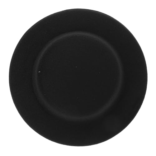 Abaodam Mini Hut für Basteln Performance Miniatur Schwarz Leicht Tragbar DIY Accessoire Für Puppen Kostüme Party Dekoration von Abaodam