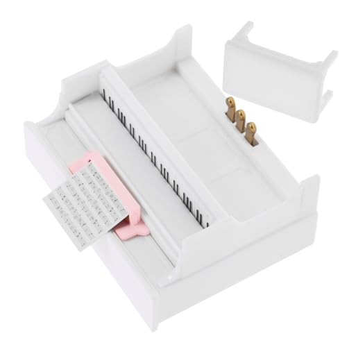 Abaodam Mini Klavier Modell für Puppenhaus Musikinstrument für Miniatur Szenen als Fotorequisit und Dekoratives Zubehör Detailgetreu und Realistisch Gestaltet Ergänzung für Ihre Abaodam Mini Klavier Modell für Puppenhaus Musikinstrument für Miniatur Szenen als Fotorequisit und Dekoratives Zubehör Detailgetreu und Realistisch Gestaltet Ergänzung für Ihre von Abaodam