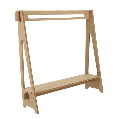 Abaodam Mini Kleiderständer für Puppen Holzbekleidungsständer für Miniaturpuppenhaus Praktischer Kleiderbügel für Puppenbekleidung und Zubehör für Kreative Spielwelten und Aufbewahrung Abaodam Mini Kleiderständer für Puppen Holzbekleidungsständer für Miniaturpuppenhaus Praktischer Kleiderbügel für Puppenbekleidung und Zubehör für Kreative Spielwelten und Aufbewahrung von Abaodam