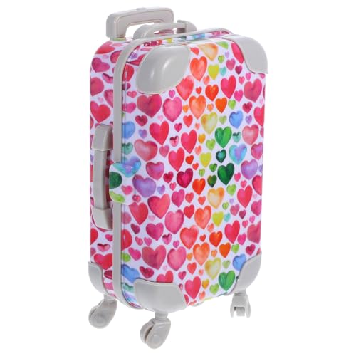 Abaodam Mini Koffer für Puppen Farbenfrohes Reisekoffer für Puppenhaus Zubehör Hochrealistisch und Detailverliebt Gestaltet Abaodam Mini Koffer für Puppen Farbenfrohes Reisekoffer für Puppenhaus Zubehör Hochrealistisch und Detailverliebt Gestaltet von Abaodam
