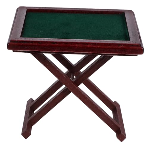 Abaodam Kleiner Mahjong-spieltisch Miniatur-Mahjong-Set Für Puppenhaus Puppentisch Miniatur-spielzubehör Dekorative Spielzeugmöbel Abaodam Kleiner Mahjong-spieltisch Miniatur-Mahjong-Set Für Puppenhaus Puppentisch Miniatur-spielzubehör Dekorative Spielzeugmöbel von Abaodam