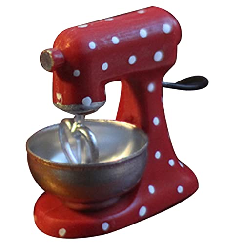 Abaodam Mini Mixer Kleiner Mixer Babypuppenspielzeug Kinderspielzeug B Kinderküchenspielzeug Miniaturzubehör Küchenmodell Kleines Küchengerät Küchengerät Küchenmixer Aus von Abaodam