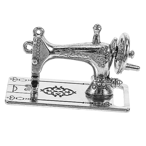 Abaodam Mini Nähmaschine für Puppenhäuser Kompakte Dekorative Nähmaschine für Miniatur Dekorationen und DIY Projekte für Modelle und Spielzeughäuser Abaodam Mini Nähmaschine für Puppenhäuser Kompakte Dekorative Nähmaschine für Miniatur Dekorationen und DIY Projekte für Modelle und Spielzeughäuser von Abaodam