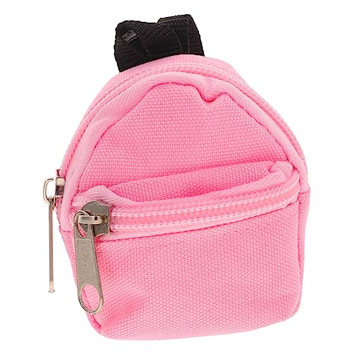 Abaodam Mini Puppen Rucksack Dekorative Polyester Schultasche für Puppen Leichte und Praktische Accessoires für Puppenmode für Fotografie und Spielsets Rosa Abaodam Mini Puppen Rucksack Dekorative Polyester Schultasche für Puppen Leichte und Praktische Accessoires für Puppenmode für Fotografie und Spielsets Rosa von Abaodam