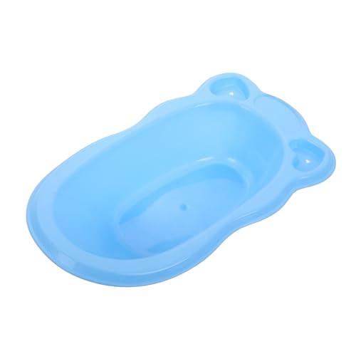 Abaodam Miniatur Spielzeugbadewanne für Puppenhaus Niedliches Badespielzeug für Kinder Plastik Badewanne mit Zubehör Badespaß für Kleinkinder Kleiner Badewanne für Kreatives Spielen von Abaodam