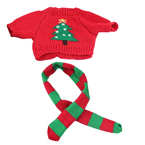 Abaodam Mini Puppenpullover und Schal Weiches Stoffmaterial Waschbar Gestaltetes Puppenzubehör für Bequem und Strapazierfähig Passend für Mini Haus Puppen Herbst Winter Accessoire Abaodam Mini Puppenpullover und Schal Weiches Stoffmaterial Waschbar Gestaltetes Puppenzubehör für Bequem und Strapazierfähig Passend für Mini Haus Puppen Herbst Winter Accessoire von Abaodam