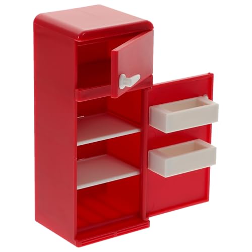 Abaodam Mini-Schlafzimmer-Accessoires für kinderspielzeug hühner spielzeuge für kühlschrank Küchenminiaturen Miniatur-Dinge Plastik rot Abaodam Mini-Schlafzimmer-Accessoires für kinderspielzeug hühner spielzeuge für kühlschrank Küchenminiaturen Miniatur-Dinge Plastik rot von Abaodam