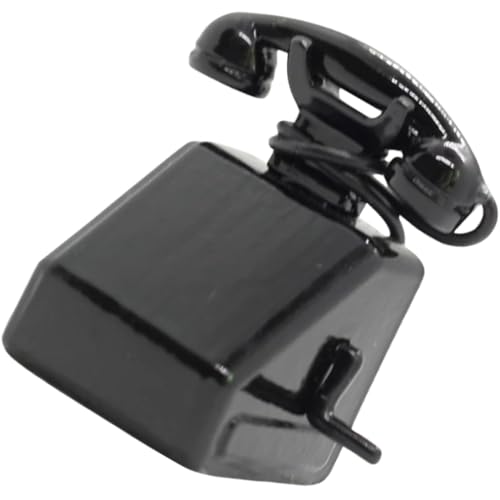 Abaodam Mini-Telefon für kinderspielzeug Kid Toys verkleidungsaccessoires Weihnachten wichtelgeschenk Puppenhaustelefon Miniaturmöbel Telefon Figur Zinklegierung Black Abaodam Mini-Telefon für kinderspielzeug Kid Toys verkleidungsaccessoires Weihnachten wichtelgeschenk Puppenhaustelefon Miniaturmöbel Telefon Figur Zinklegierung Black von Abaodam