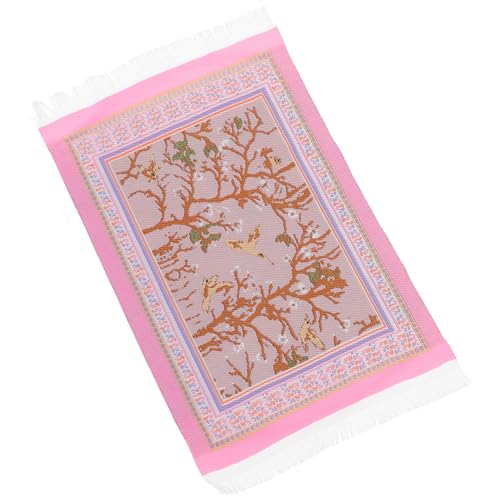 Abaodam Mini-Teppich Für Fell Bereich Teppich Teppich Teppiche Miniaturteppich Puppenhaus Bodenmatte Mini -hausteppich Kleine Hausdekoration Polyester Rosa Abaodam Mini-Teppich Für Fell Bereich Teppich Teppich Teppiche Miniaturteppich Puppenhaus Bodenmatte Mini -hausteppich Kleine Hausdekoration Polyester Rosa von Abaodam