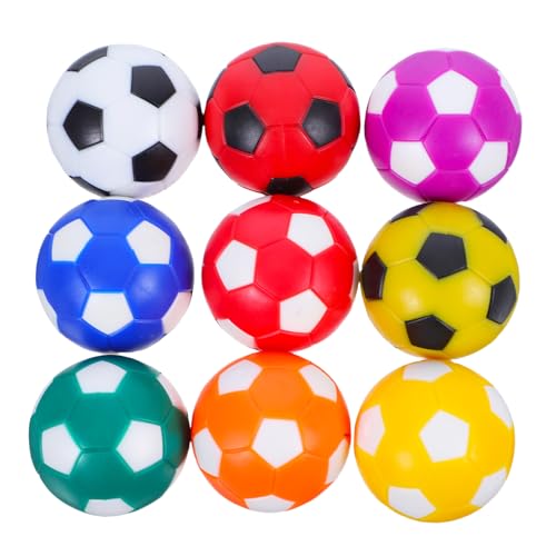 Abaodam Mini Tischfußballbälle Farben Kunststoff Ersatzbälle für Tischkicker Spiel Zuhause Büro Unterhaltung Abaodam Mini Tischfußballbälle Farben Kunststoff Ersatzbälle für Tischkicker Spiel Zuhause Büro Unterhaltung von Abaodam