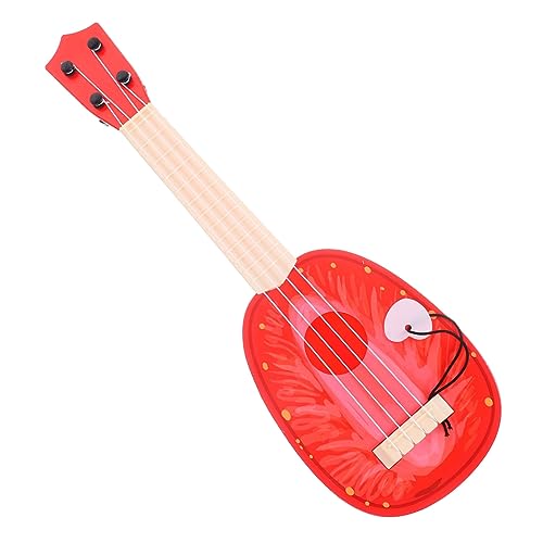 Abaodam Mini Ukulele Simulation Gitarrenspielzeug Für Anfänger Party Deko Im Hawaii Stil Leicht Zu Detailliertes Design Musikinstrumentenmodell Für Altersgruppen von Abaodam