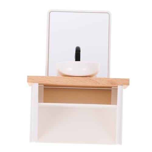 Abaodam Mini Waschraum Puppenbad Miniatur Waschbecken Mini Badezimmer Waschbecken Waschbecken Schrank Miniaturen Wohnaccessoires Mini Schrank Verzierungen Kunststoff Abaodam Mini Waschraum Puppenbad Miniatur Waschbecken Mini Badezimmer Waschbecken Waschbecken Schrank Miniaturen Wohnaccessoires Mini Schrank Verzierungen Kunststoff von Abaodam