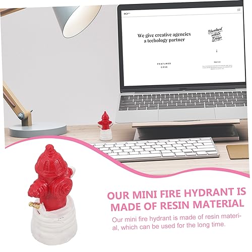 Abaodam Mini-gartenhydrant-Statue Aus Harz Simulierte Hydranten-Dekoration Für Außenbereich Kleine Hydrantenfigur Für Gartendekoration Requisite Für Mini-landschaftsgestaltung Abaodam Mini-gartenhydrant-Statue Aus Harz Simulierte Hydranten-Dekoration Für Außenbereich Kleine Hydrantenfigur Für Gartendekoration Requisite Für Mini-landschaftsgestaltung von Abaodam