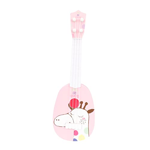 Abaodam Ukulele Kinder-Simulation Musikinstrument Kinder-gitarrenspielzeug Kleinkind-Ukulele Frühes Musikalisches Lernspielzeug von Abaodam