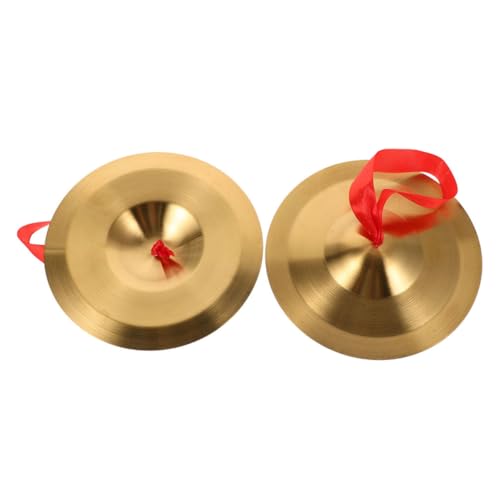 Abaodam Mini-handbecken Aus Legierung Metallbecken Spielzeugbecken Kinderbecken Handbecken Für Junge Mädchen Crash-Symbol Für Rhythmus-Percussion von Abaodam