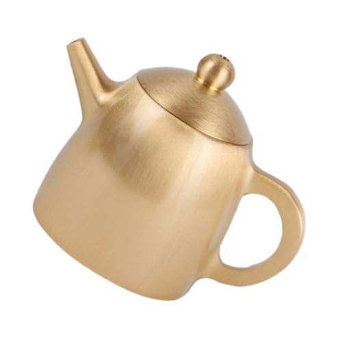 Abaodam Mini-teekannen-Ornament Zubehör Für Puppenhausmodelle Wasserkocher Dekoration Küchenzubehör Für Puppenstuben Mini-teekessel Golden Messing Abaodam Mini-teekannen-Ornament Zubehör Für Puppenhausmodelle Wasserkocher Dekoration Küchenzubehör Für Puppenstuben Mini-teekessel Golden Messing von Abaodam