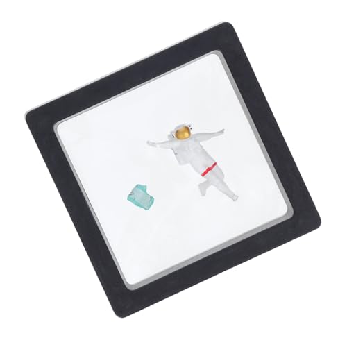 Abaodam Miniatur Astronaut Figurine aus Robustem Resin Detaillierte Weltraum Dekoration für Puppenhaus Schreibtisch und Weltraum Themenparty Vielseitig für Bastelprojekte und Kinderzimmer von Abaodam