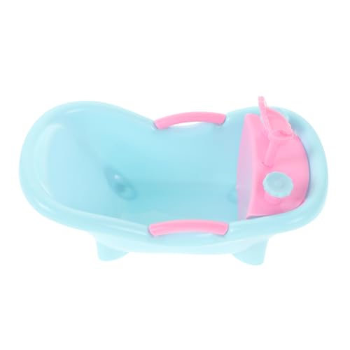Abaodam Miniaturbadewanne Puppenhaus Badezubehör Kompakte Puppenbadewanne Kreatives Kleiner Badeset für Rollenspiele Tragbare Miniatur Badezimmer Dekoration Abaodam Miniaturbadewanne Puppenhaus Badezubehör Kompakte Puppenbadewanne Kreatives Kleiner Badeset für Rollenspiele Tragbare Miniatur Badezimmer Dekoration von Abaodam