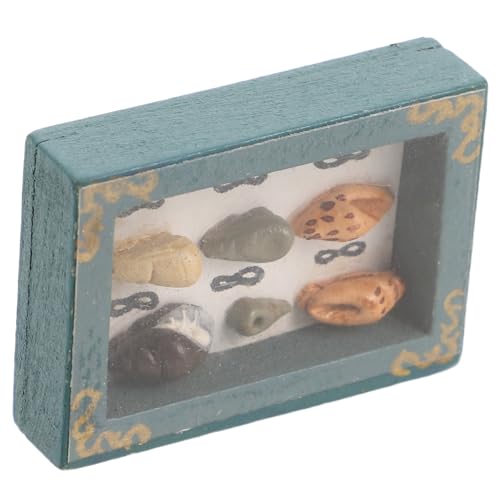 Abaodam Miniatur-Blechbox Puppenhaus Modell grüne Muschel Aufbewahrungsbox für Display und Schutz Handgemachtes Mini-Spielzeug für Sammler Mikro-Szenenbox für Foto Abaodam Miniatur-Blechbox Puppenhaus Modell grüne Muschel Aufbewahrungsbox für Display und Schutz Handgemachtes Mini-Spielzeug für Sammler Mikro-Szenenbox für Foto von Abaodam