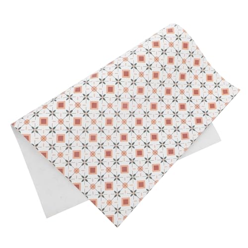 Abaodam Miniatur Bodenbelag Sheet für Puppenhaus DIY Fußboden Dekoration Simulierte Mini Fußböden für Tiny House Accessoires Bjd Fotografie Szenen Anpassbar von Abaodam