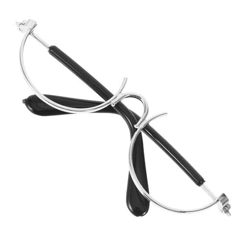 Abaodam Miniatur Brillen für Puppen Teilrahmen Metallrand Silber Dollhouse Sunglasses Mini Dolls Costume Accessories Robustes Passendes Puppenhaus Zubehör für Kreative Spielideen Abaodam Miniatur Brillen für Puppen Teilrahmen Metallrand Silber Dollhouse Sunglasses Mini Dolls Costume Accessories Robustes Passendes Puppenhaus Zubehör für Kreative Spielideen von Abaodam