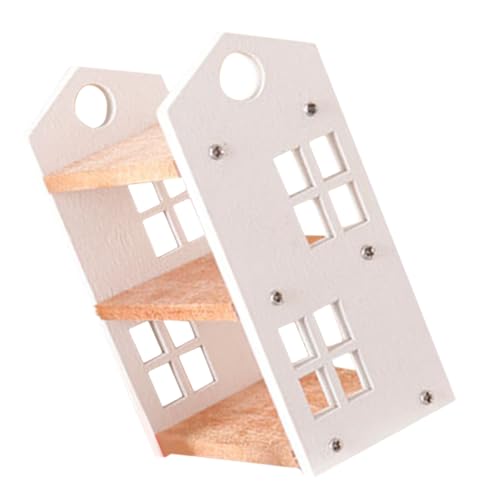 Abaodam Miniatur Bücherregal für Puppenhaus Kompakte Stufige Holzregal für Sammlerstücke Elegantes und Platzsparendes Design für Kreative Aufbewahrung Kleinen Räumen Abaodam Miniatur Bücherregal für Puppenhaus Kompakte Stufige Holzregal für Sammlerstücke Elegantes und Platzsparendes Design für Kreative Aufbewahrung Kleinen Räumen von Abaodam
