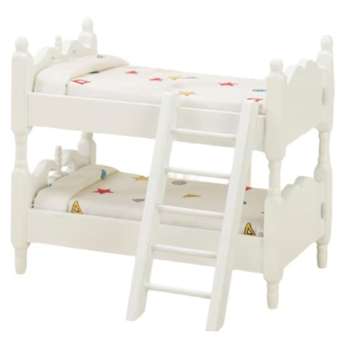 Abaodam Miniatur-Etagenbettmodell Bausätze Häuser Bausatz Dekoration Schlafzimmer Bedroom Decor Puppenbett Dollhouse Furniture Miniaturmöbel Puppenhausdekoration Holz Abaodam Miniatur-Etagenbettmodell Bausätze Häuser Bausatz Dekoration Schlafzimmer Bedroom Decor Puppenbett Dollhouse Furniture Miniaturmöbel Puppenhausdekoration Holz von Abaodam