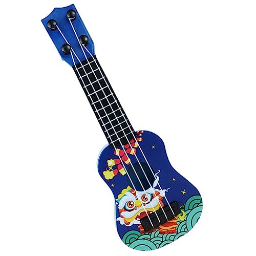 Abaodam Miniatur-Gitarrenmodell für spielbare Cartoon-Ukulele Löwen-Design für Fotografie Requisiten Heimdekoration Sicher und Abaodam Miniatur-Gitarrenmodell für spielbare Cartoon-Ukulele Löwen-Design für Fotografie Requisiten Heimdekoration Sicher und von Abaodam