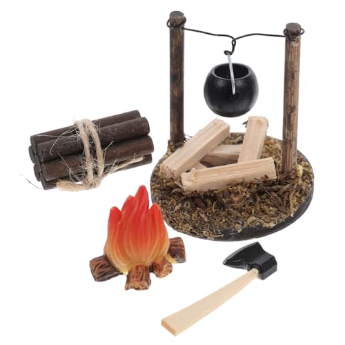 Abaodam Miniatur Hängender Holzofen Teiliges aus Vintage Puppenhaus Zubehör Miniatur Detailgetreue Puppenhaus Dekoration für Mikro Landschaft und Outdoor Szenen Abaodam Miniatur Hängender Holzofen Teiliges aus Vintage Puppenhaus Zubehör Miniatur Detailgetreue Puppenhaus Dekoration für Mikro Landschaft und Outdoor Szenen von Abaodam