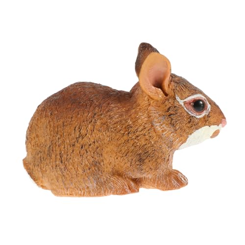 Abaodam Miniatur Hasenfigur aus Hochwertigem Kunststoff Realistisch Gestaltetes Deko Häschen für Wohn und Schlafzimmer Detailgetreues Kaninchenmodell als Geschenkidee und Tischdekoration Abaodam Miniatur Hasenfigur aus Hochwertigem Kunststoff Realistisch Gestaltetes Deko Häschen für Wohn und Schlafzimmer Detailgetreues Kaninchenmodell als Geschenkidee und Tischdekoration von Abaodam