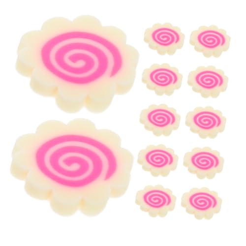 Abaodam Miniatur Narutomaki Charms Weiche Scheiben Japanische Food Flatback Fake Ramen Toppings Streusel Für DIY Nagelkunst Dollhouse Dekoration Abaodam Miniatur Narutomaki Charms Weiche Scheiben Japanische Food Flatback Fake Ramen Toppings Streusel Für DIY Nagelkunst Dollhouse Dekoration von Abaodam