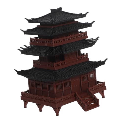 Abaodam Miniatur Pavillon Statue Chinesisches Antikes Architekturmodell Authentisch Detailliert Leicht und Tragbar für Bonsai Aquarium und Mikro-landschaften Abaodam Miniatur Pavillon Statue Chinesisches Antikes Architekturmodell Authentisch Detailliert Leicht und Tragbar für Bonsai Aquarium und Mikro-landschaften von Abaodam