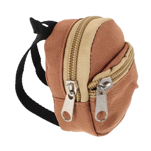 Abaodam Miniatur-Puppen-Rucksack, niedlicher Reißverschluss, Schultasche für Puppen, bezauberndes Verkleidungszubehör für leichte, tragbare Schultaschen für Rollenspielaktivitäten Abaodam Miniatur-Puppen-Rucksack, niedlicher Reißverschluss, Schultasche für Puppen, bezauberndes Verkleidungszubehör für leichte, tragbare Schultaschen für Rollenspielaktivitäten von Abaodam
