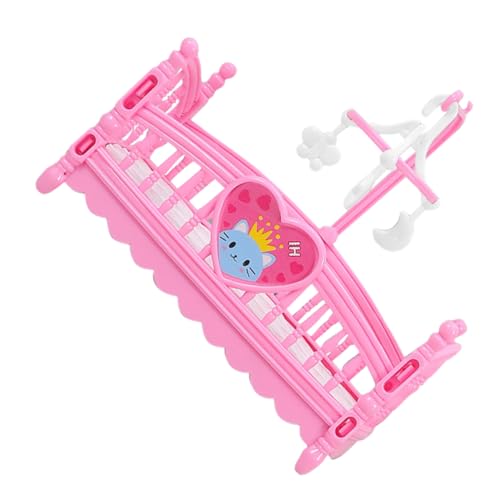 Abaodam Miniatur Puppenbett aus Handgefertigt Sicher und Ergonomisch Niedliches Cartoon Design in Teiliges DIY Puppenhaus Schlafzimmer Zubehör für Mädchen Abaodam Miniatur Puppenbett aus Handgefertigt Sicher und Ergonomisch Niedliches Cartoon Design in Teiliges DIY Puppenhaus Schlafzimmer Zubehör für Mädchen von Abaodam