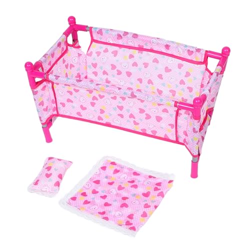 Abaodam Miniatur Puppenbett mit Feiner Verarbeitung Stilvolles Puppenhaus Schlafzimmermöbel Einzigartiges Design für Kreatives Kinderspiel Geeignet als Miniaturbett Modell Zubehör Abaodam Miniatur Puppenbett mit Feiner Verarbeitung Stilvolles Puppenhaus Schlafzimmermöbel Einzigartiges Design für Kreatives Kinderspiel Geeignet als Miniaturbett Modell Zubehör von Abaodam