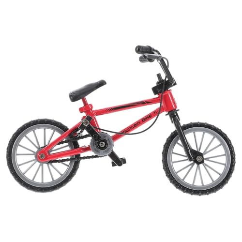 Abaodam Miniatur-Fahrrad Für Puppenhaus Realistisches Modell Dekoratives Puppenfahrrad-Spielzeug Für Szenen Foto-Requisiten Miniatur-Fotografie-zubehör von Abaodam