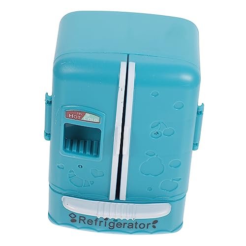 Abaodam Miniatur Puppenhaus Kühlschrank Mini Kühlschrank Modell aus Abs Material Langlebiges Küchenelement Realistische Mini Möbel Blau Geeignet als Puppenhaus Zubehör und DIY Dekoration Abaodam Miniatur Puppenhaus Kühlschrank Mini Kühlschrank Modell aus Abs Material Langlebiges Küchenelement Realistische Mini Möbel Blau Geeignet als Puppenhaus Zubehör und DIY Dekoration von Abaodam