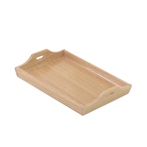 Abaodam Miniatur Puppenhaus Tablett Mini Küche Zubehör Kinder Spielzeug Holz Sicher Für Kleinkinder Abaodam Miniatur Puppenhaus Tablett Mini Küche Zubehör Kinder Spielzeug Holz Sicher Für Kleinkinder von Abaodam