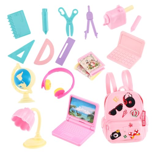 Abaodam Miniatur Puppenhaus Zubehör Set 18 Teiliges BJD Mini Plastik Schreibwaren Set Mit Mini Computer Mini Lineal Und Mehr Perfekt Für Puppenhaus Dekoration Und Rollenspiele Abaodam Miniatur Puppenhaus Zubehör Set 18 Teiliges BJD Mini Plastik Schreibwaren Set Mit Mini Computer Mini Lineal Und Mehr Perfekt Für Puppenhaus Dekoration Und Rollenspiele von Abaodam