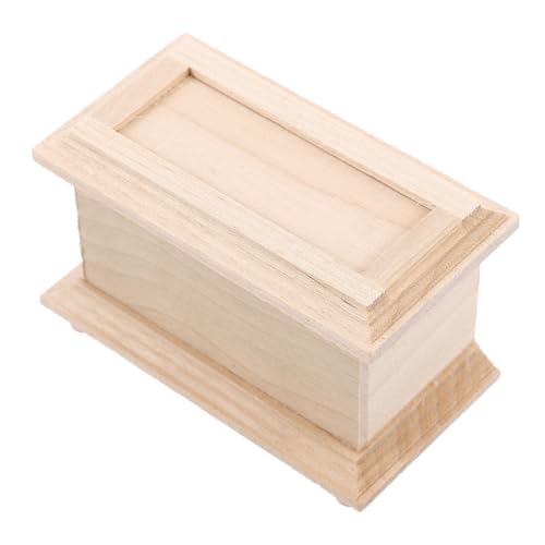 Abaodam Dollhouse Miniatur Möbel Maßstab Hochzeitskiste Holz Blank Attik Ottoman Box Für Mini Haus Schlafzimmer Abaodam Dollhouse Miniatur Möbel Maßstab Hochzeitskiste Holz Blank Attik Ottoman Box Für Mini Haus Schlafzimmer von Abaodam