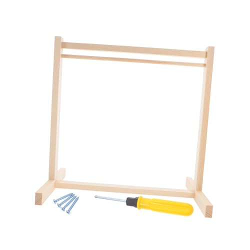 Abaodam Miniatur Puppenkleiderständer aus Holz Stabiler Doll Clothes Organizer mit Sicherem Rahmen für Puppenkleider Dekoratives Möbelzubehör für Puppenhaus Praktischer Kleiderhalter für Abaodam Miniatur Puppenkleiderständer aus Holz Stabiler Doll Clothes Organizer mit Sicherem Rahmen für Puppenkleider Dekoratives Möbelzubehör für Puppenhaus Praktischer Kleiderhalter für von Abaodam
